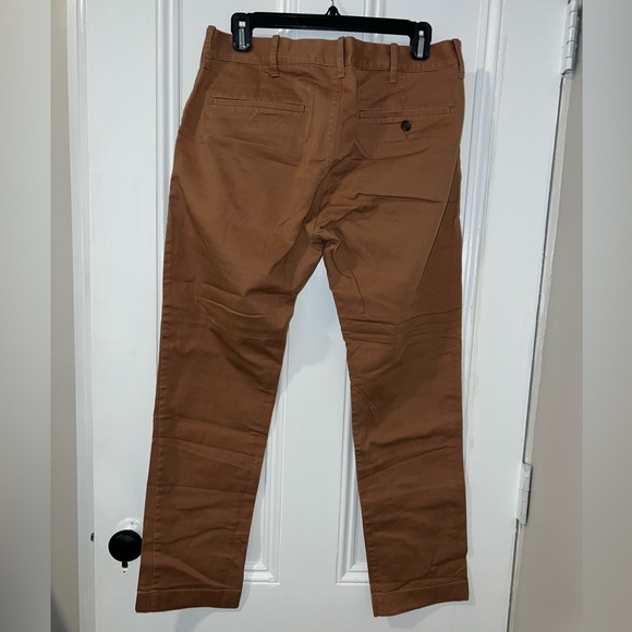 J. Crew Men's Flex Chinos  W31 x L30 - Brown - Picture 3 of 6